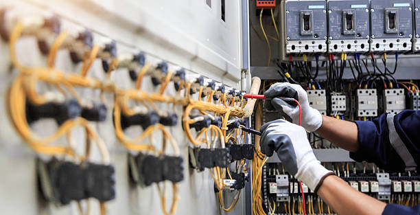 Professional Electrical Panel Upgrade technician working in Mason County County, TX